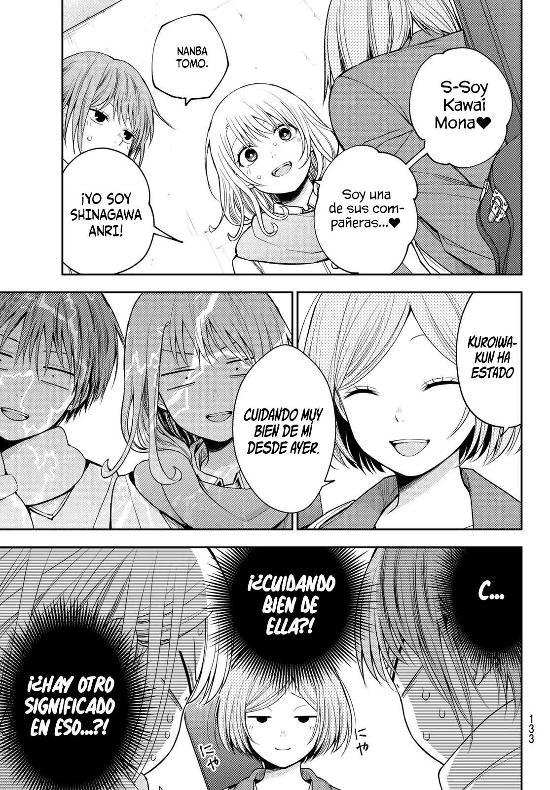 Kuroiwa Medaka Ni Watashi No Kawaii Ga Tsuujinai Capitulo 104: Ese Tipo y los preceptos página 4