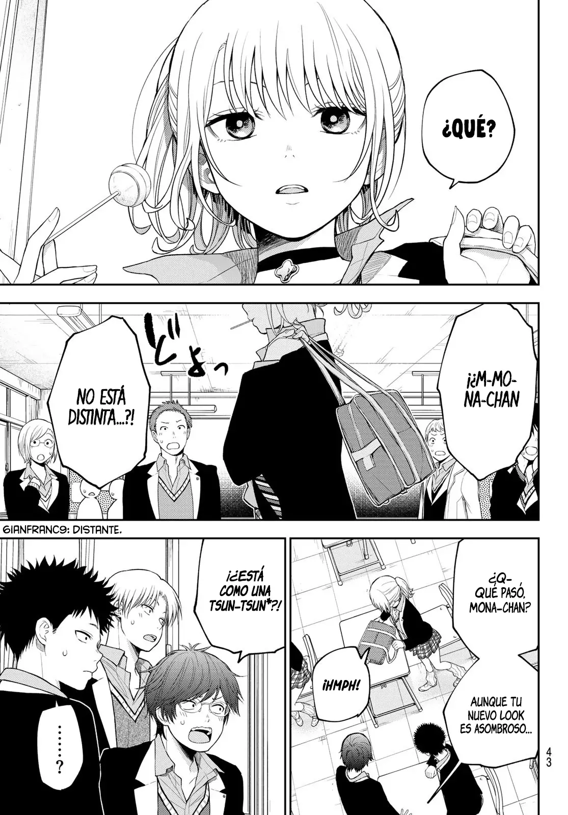 Kuroiwa Medaka Ni Watashi No Kawaii Ga Tsuujinai Capitulo 107: Ese tipo y el cambio de imagen. página 4