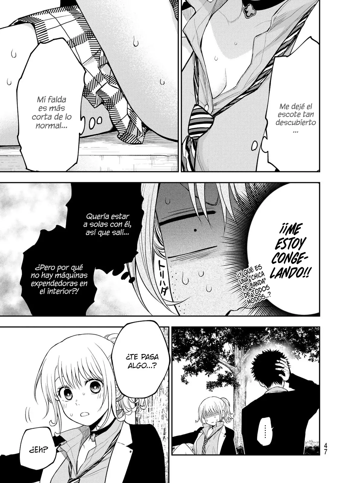 Kuroiwa Medaka Ni Watashi No Kawaii Ga Tsuujinai Capitulo 107: Ese tipo y el cambio de imagen. página 8