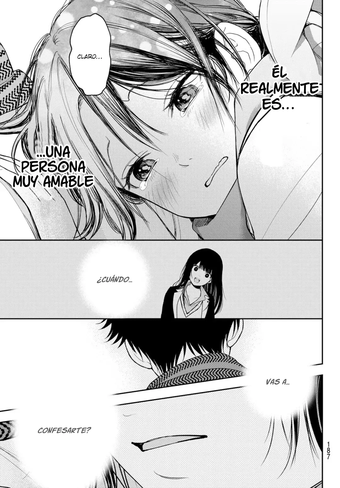 Kuroiwa Medaka Ni Watashi No Kawaii Ga Tsuujinai Capitulo 110: Esa chica y su confesión. página 14