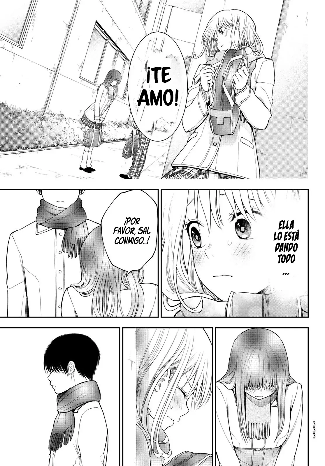 Kuroiwa Medaka Ni Watashi No Kawaii Ga Tsuujinai Capitulo 112: Ese tipo y presenciando una confesión. página 10