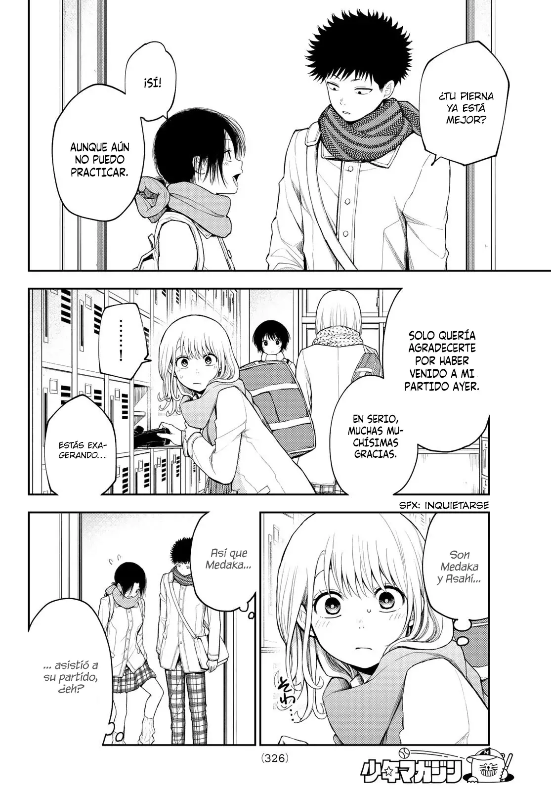 Kuroiwa Medaka Ni Watashi No Kawaii Ga Tsuujinai Capitulo 112: Ese tipo y presenciando una confesión. página 3