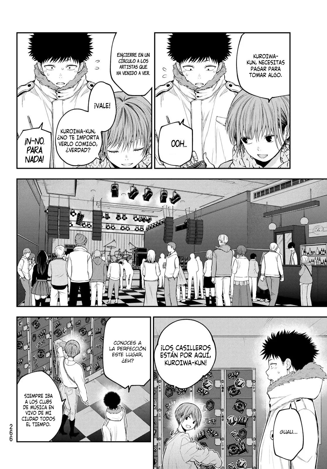 Kuroiwa Medaka Ni Watashi No Kawaii Ga Tsuujinai Capitulo 114: Ese tipo y el concierto. página 9