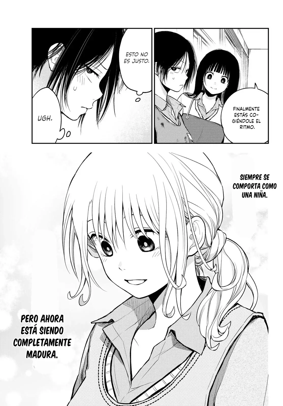 Kuroiwa Medaka Ni Watashi No Kawaii Ga Tsuujinai Capitulo 120: Haciendo chocolate con esa chica. página 11