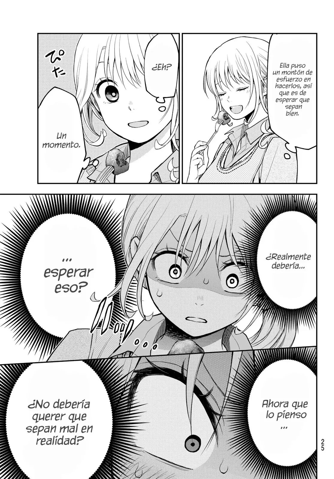 Kuroiwa Medaka Ni Watashi No Kawaii Ga Tsuujinai Capitulo 120: Haciendo chocolate con esa chica. página 13