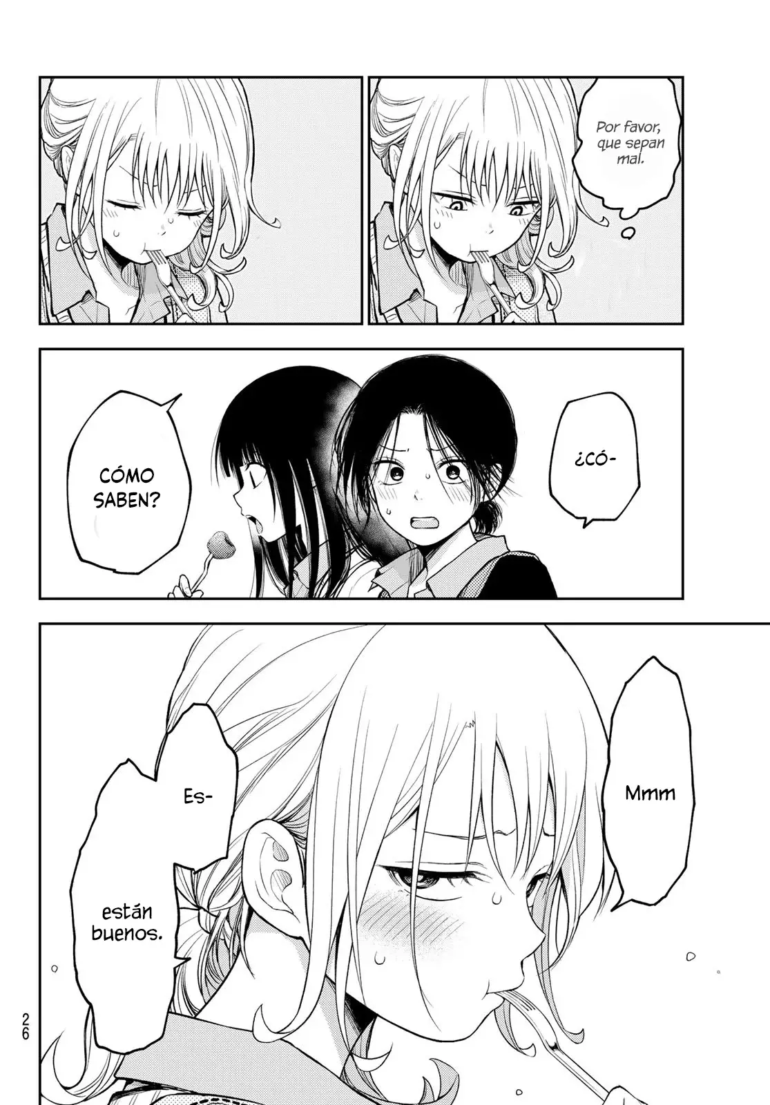 Kuroiwa Medaka Ni Watashi No Kawaii Ga Tsuujinai Capitulo 120: Haciendo chocolate con esa chica. página 14