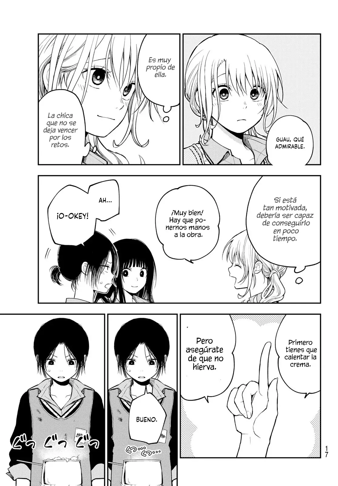 Kuroiwa Medaka Ni Watashi No Kawaii Ga Tsuujinai Capitulo 120: Haciendo chocolate con esa chica. página 5