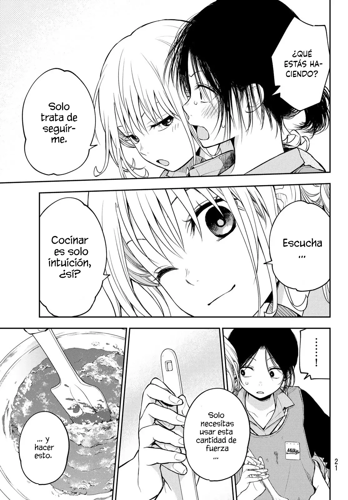 Kuroiwa Medaka Ni Watashi No Kawaii Ga Tsuujinai Capitulo 120: Haciendo chocolate con esa chica. página 9