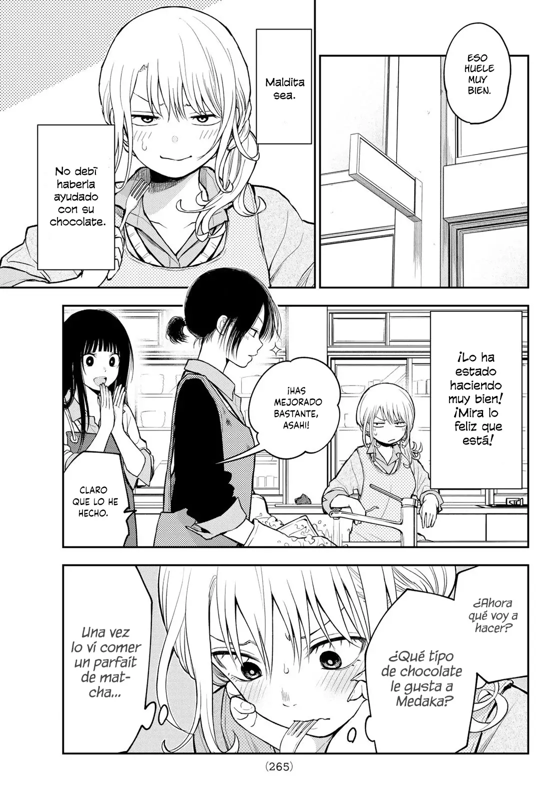 Kuroiwa Medaka Ni Watashi No Kawaii Ga Tsuujinai Capitulo 121: Investigando con esa chica. página 4