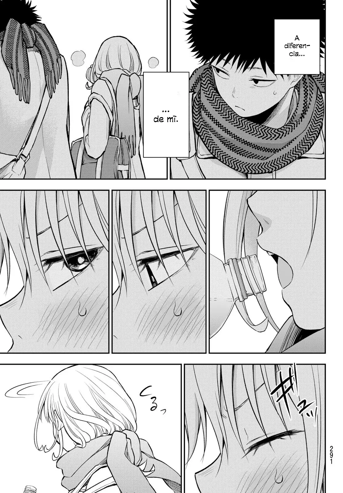Kuroiwa Medaka Ni Watashi No Kawaii Ga Tsuujinai Capitulo 122: Un beso indirecto con ese tipo. página 12