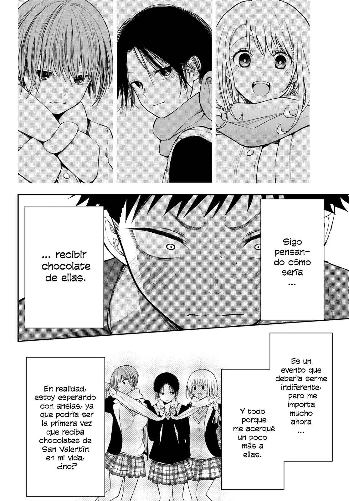 Kuroiwa Medaka Ni Watashi No Kawaii Ga Tsuujinai Capitulo 123: Ese tipo y la botella. página 9