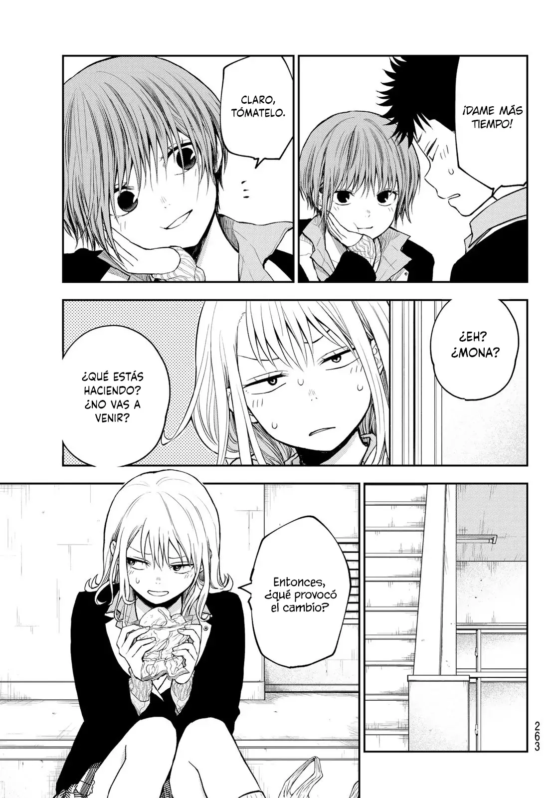 Kuroiwa Medaka Ni Watashi No Kawaii Ga Tsuujinai Capitulo 124: Ese tipo y el afecto. página 4