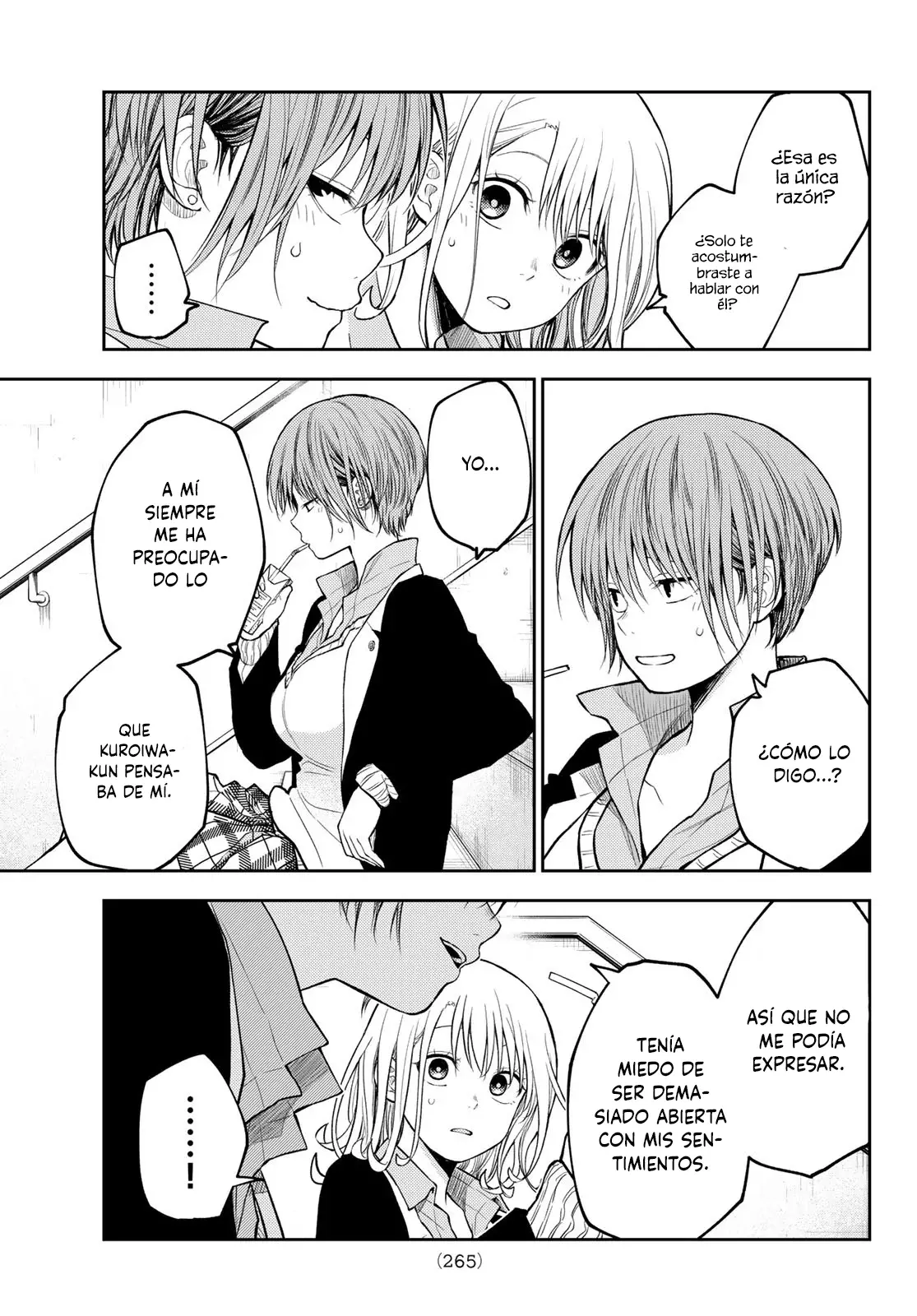 Kuroiwa Medaka Ni Watashi No Kawaii Ga Tsuujinai Capitulo 124: Ese tipo y el afecto. página 6
