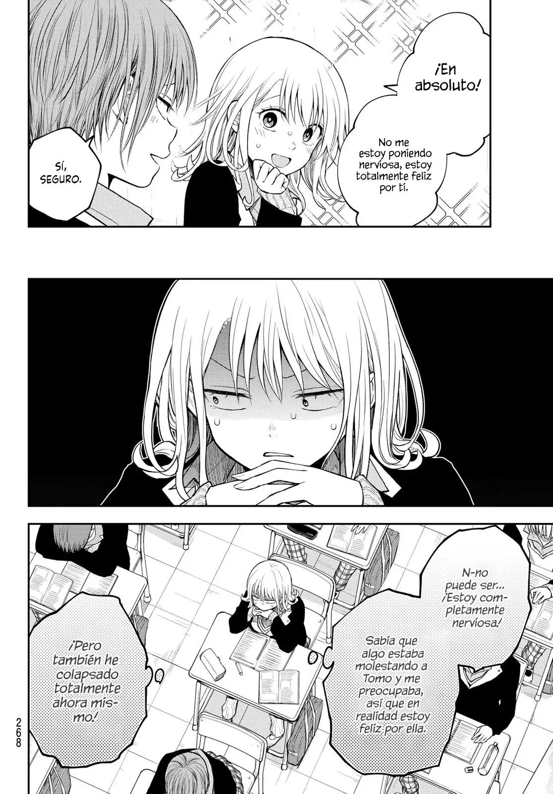 Kuroiwa Medaka Ni Watashi No Kawaii Ga Tsuujinai Capitulo 124: Ese tipo y el afecto. página 9