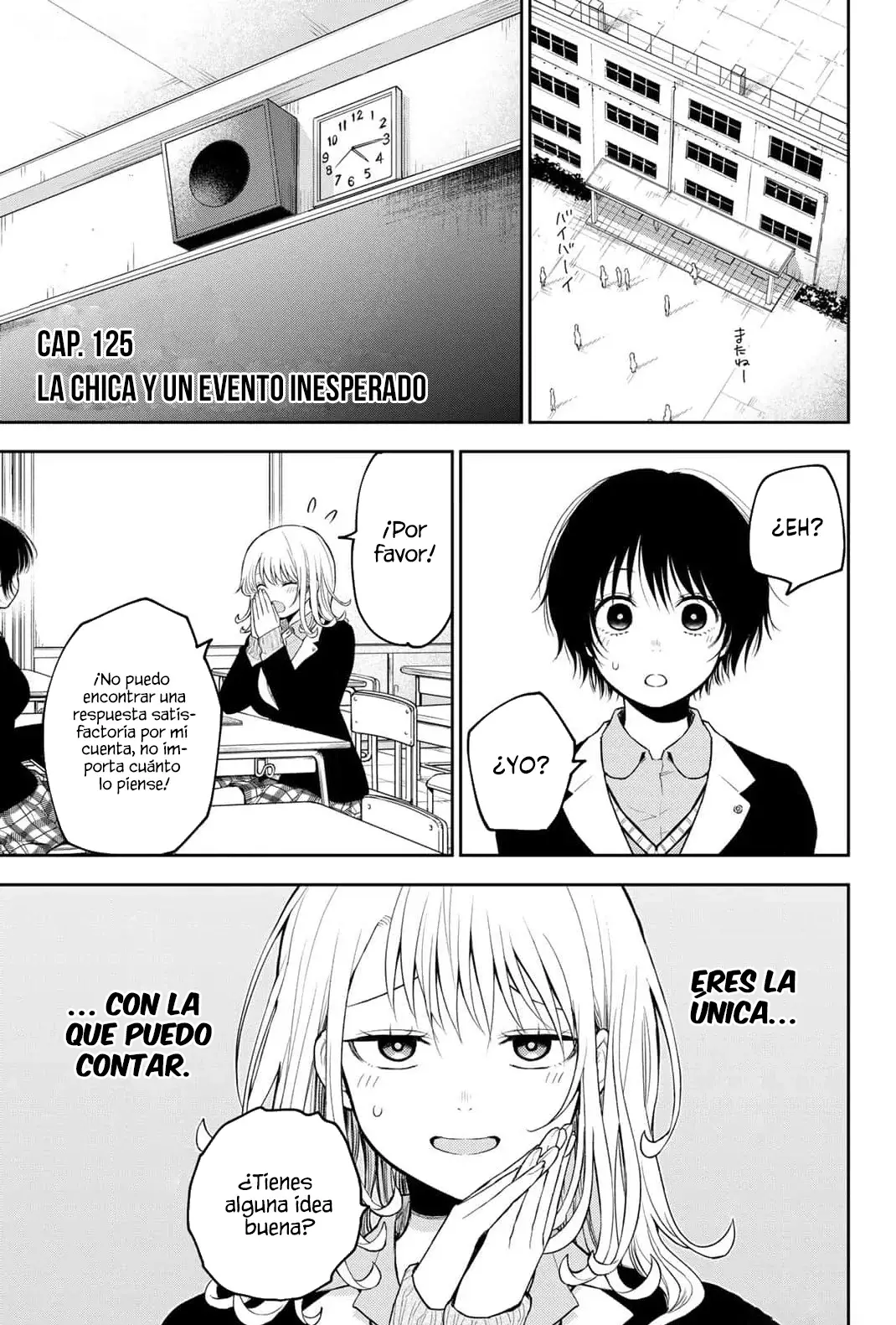 Kuroiwa Medaka Ni Watashi No Kawaii Ga Tsuujinai Capitulo 125: Esa chica y un evento inesperado. página 2