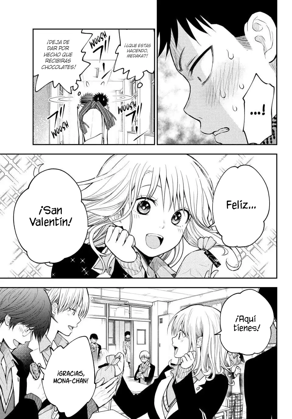 Kuroiwa Medaka Ni Watashi No Kawaii Ga Tsuujinai Capitulo 126: Ese tipo y el día de San Valentín. página 10