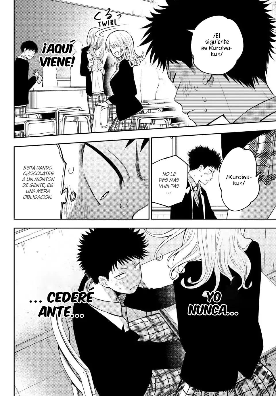 Kuroiwa Medaka Ni Watashi No Kawaii Ga Tsuujinai Capitulo 126: Ese tipo y el día de San Valentín. página 13
