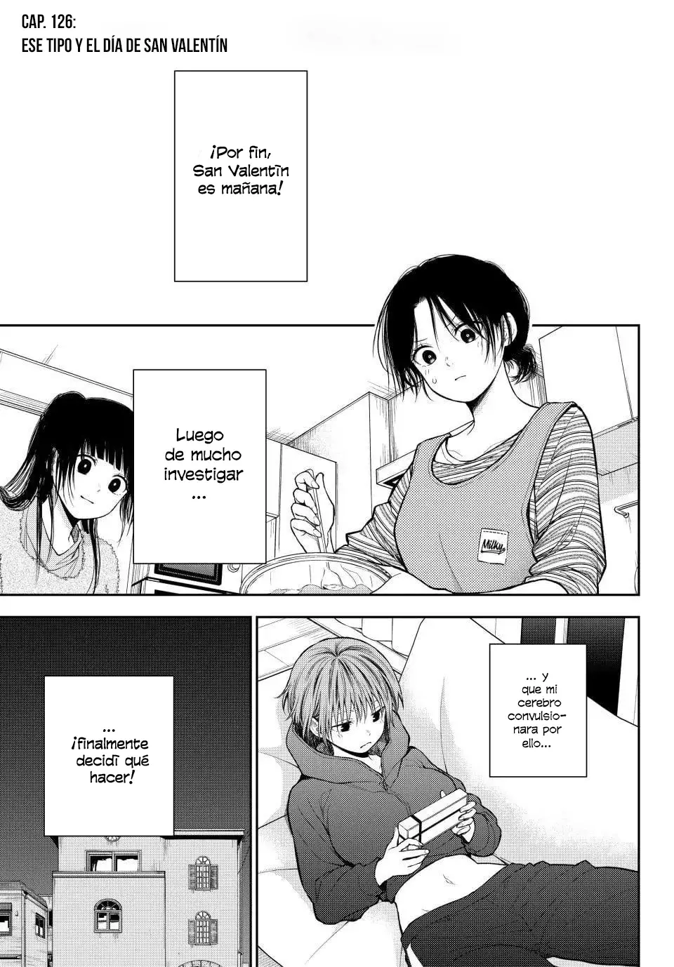 Kuroiwa Medaka Ni Watashi No Kawaii Ga Tsuujinai Capitulo 126: Ese tipo y el día de San Valentín. página 2