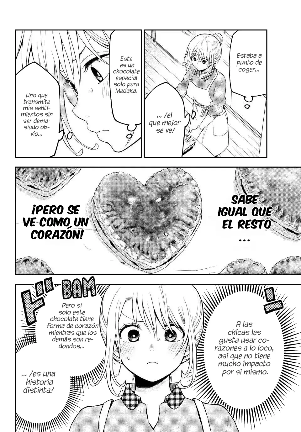Kuroiwa Medaka Ni Watashi No Kawaii Ga Tsuujinai Capitulo 126: Ese tipo y el día de San Valentín. página 5