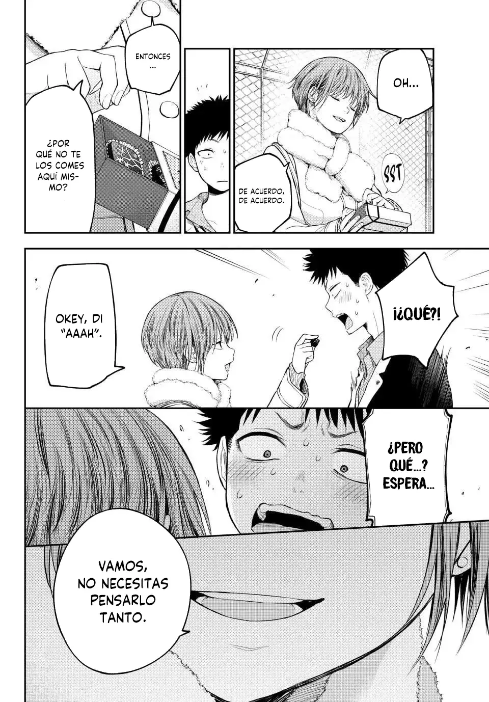 Kuroiwa Medaka Ni Watashi No Kawaii Ga Tsuujinai Capitulo 127: Ese tipo y sus primeros chocolates. página 13