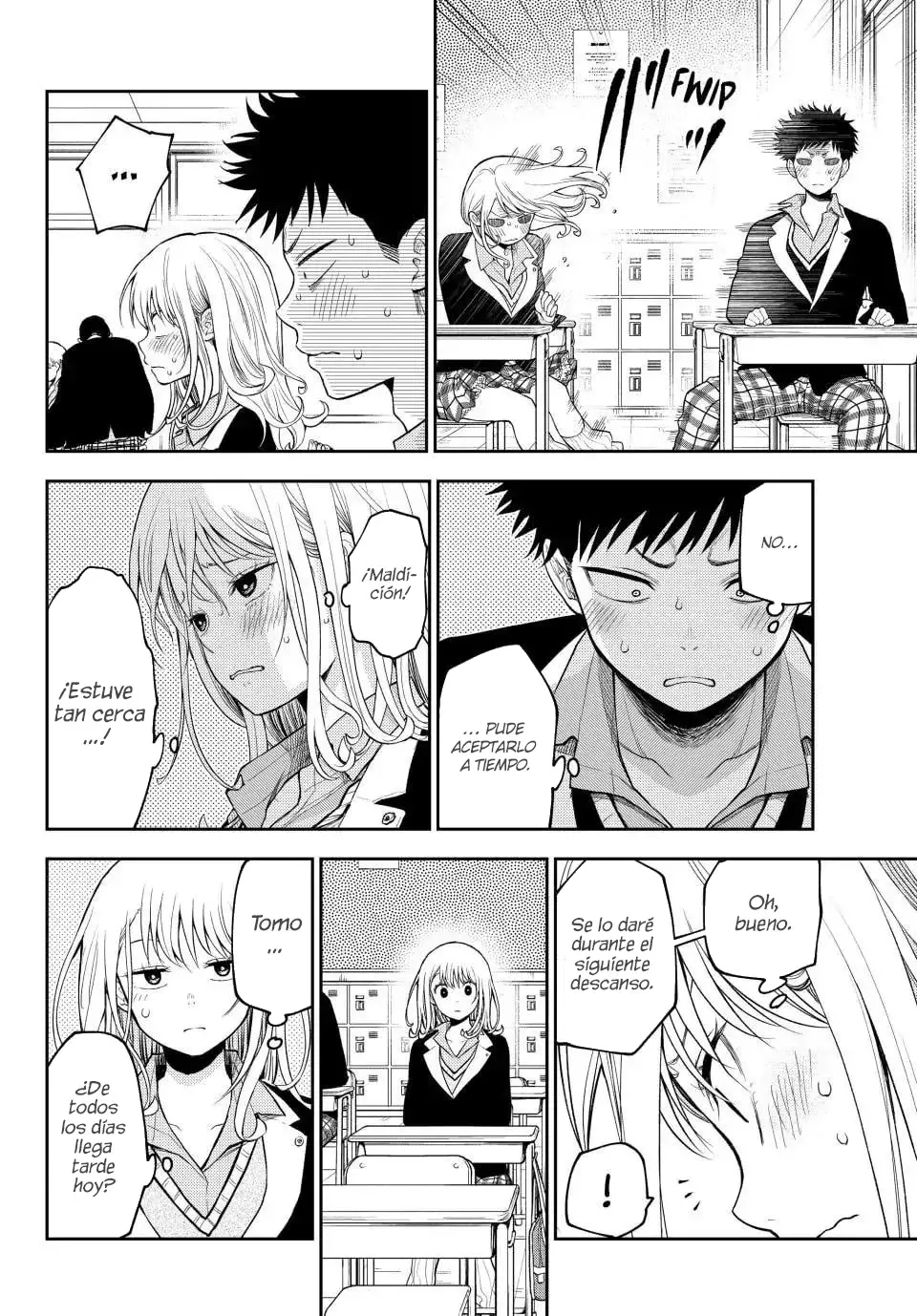 Kuroiwa Medaka Ni Watashi No Kawaii Ga Tsuujinai Capitulo 127: Ese tipo y sus primeros chocolates. página 3