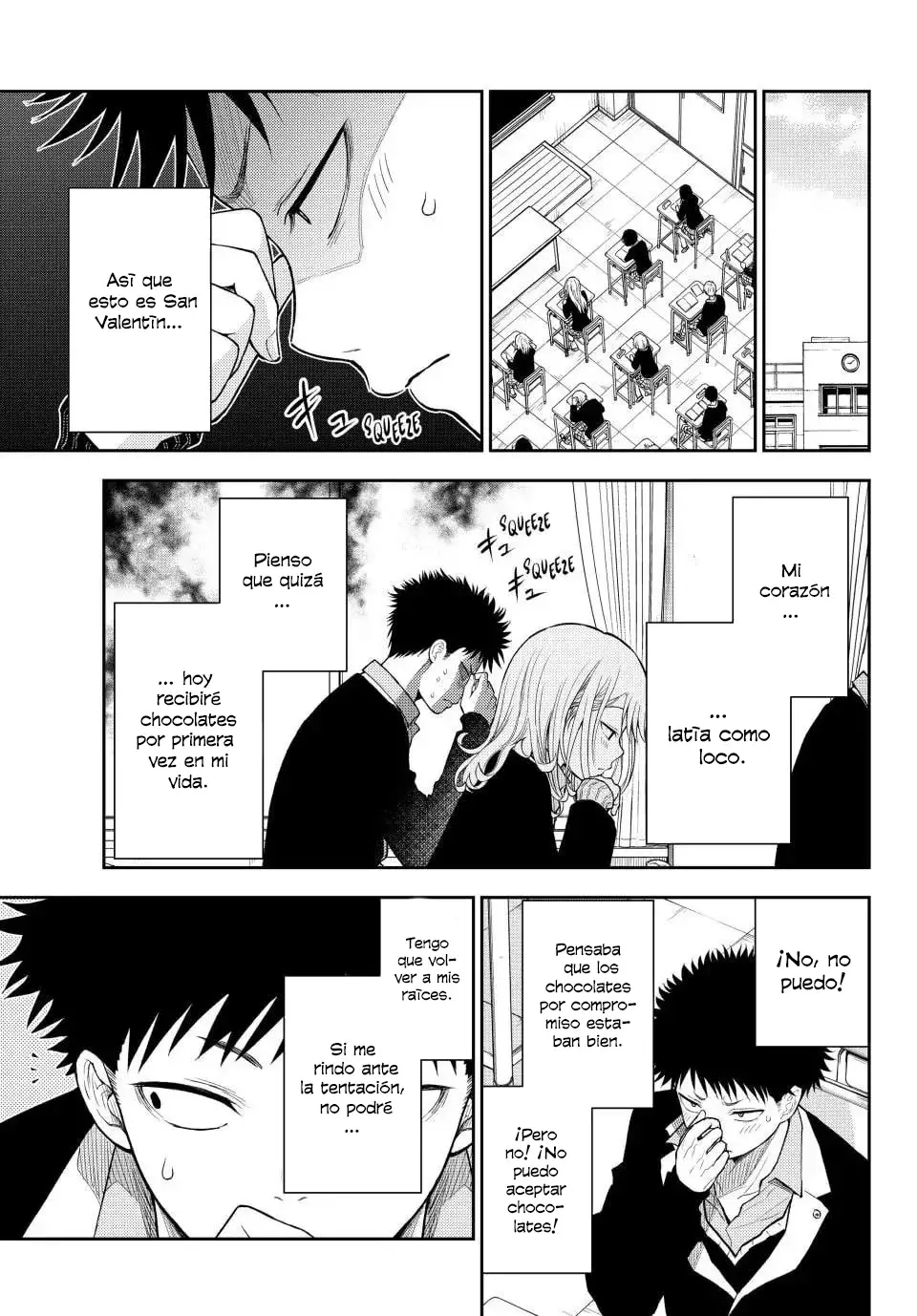 Kuroiwa Medaka Ni Watashi No Kawaii Ga Tsuujinai Capitulo 127: Ese tipo y sus primeros chocolates. página 4