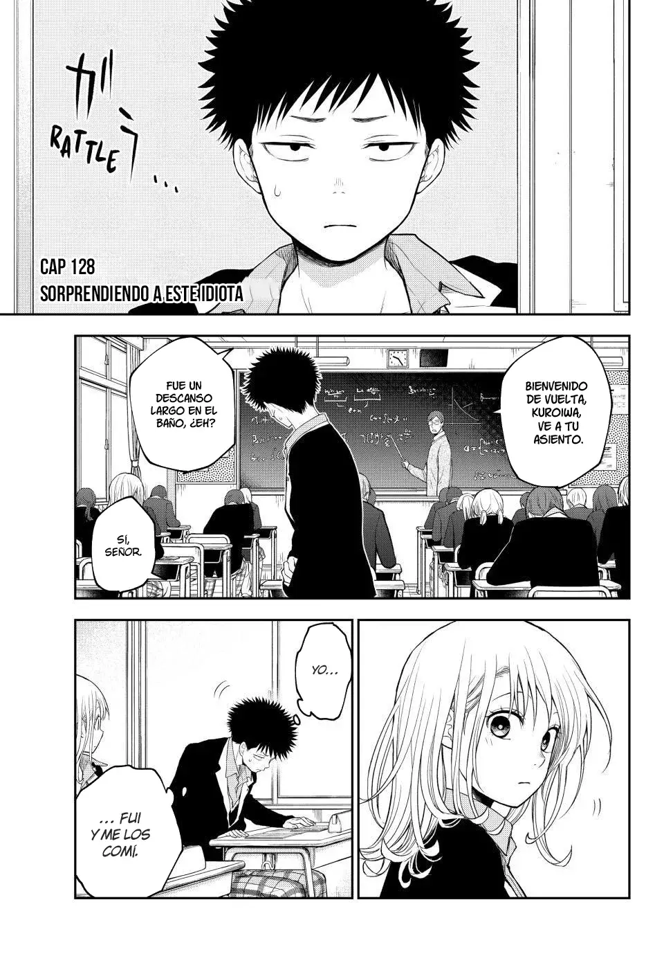Kuroiwa Medaka Ni Watashi No Kawaii Ga Tsuujinai Capitulo 128: Sorprendiendo a este Idiota. página 2