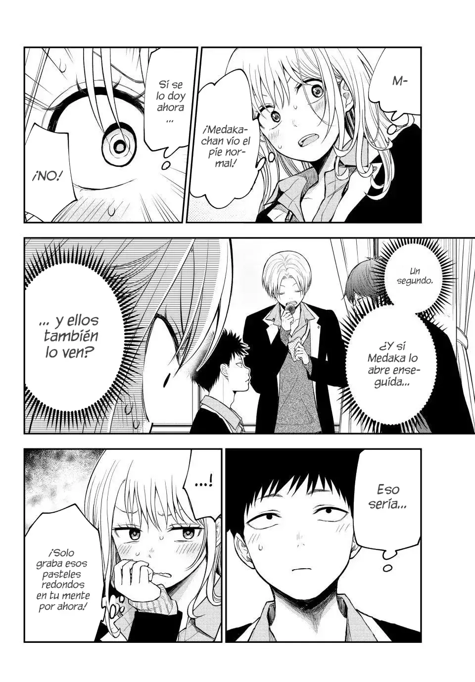Kuroiwa Medaka Ni Watashi No Kawaii Ga Tsuujinai Capitulo 128: Sorprendiendo a este Idiota. página 7