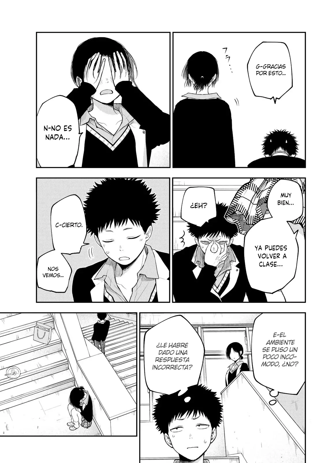Kuroiwa Medaka Ni Watashi No Kawaii Ga Tsuujinai Capitulo 129: Ese tipo y la tierna kouhai. página 12