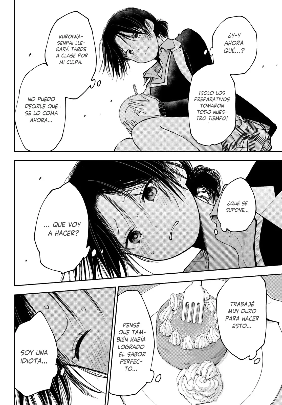 Kuroiwa Medaka Ni Watashi No Kawaii Ga Tsuujinai Capitulo 129: Ese tipo y la tierna kouhai. página 9