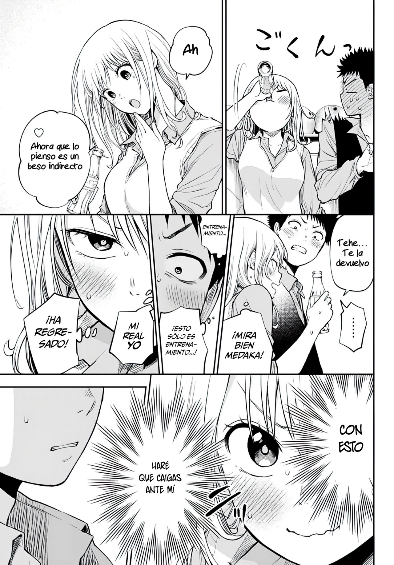 Kuroiwa Medaka Ni Watashi No Kawaii Ga Tsuujinai Capitulo 13: Lanzando con ese tipo página 14