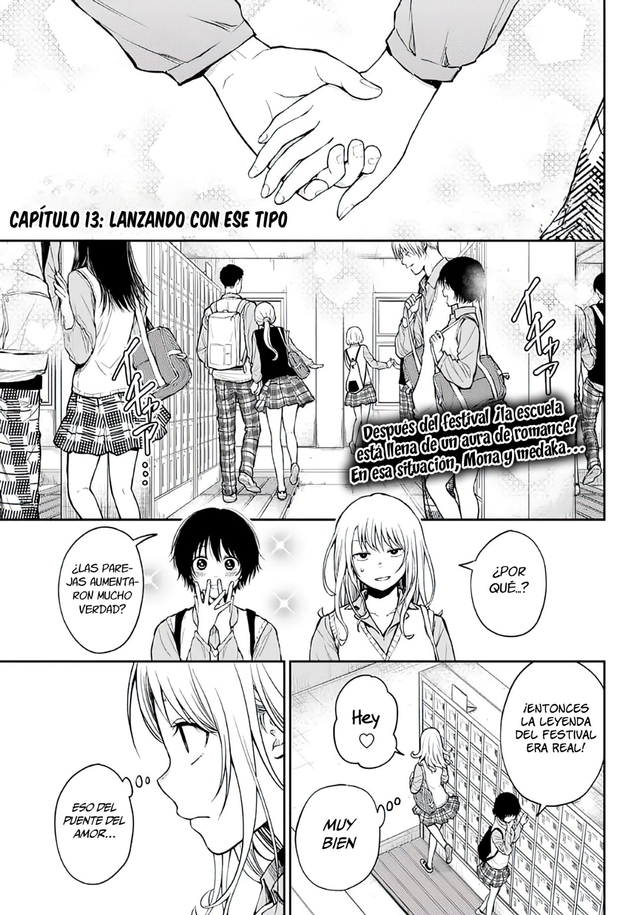 Kuroiwa Medaka Ni Watashi No Kawaii Ga Tsuujinai Capitulo 13: Lanzando con ese tipo página 2