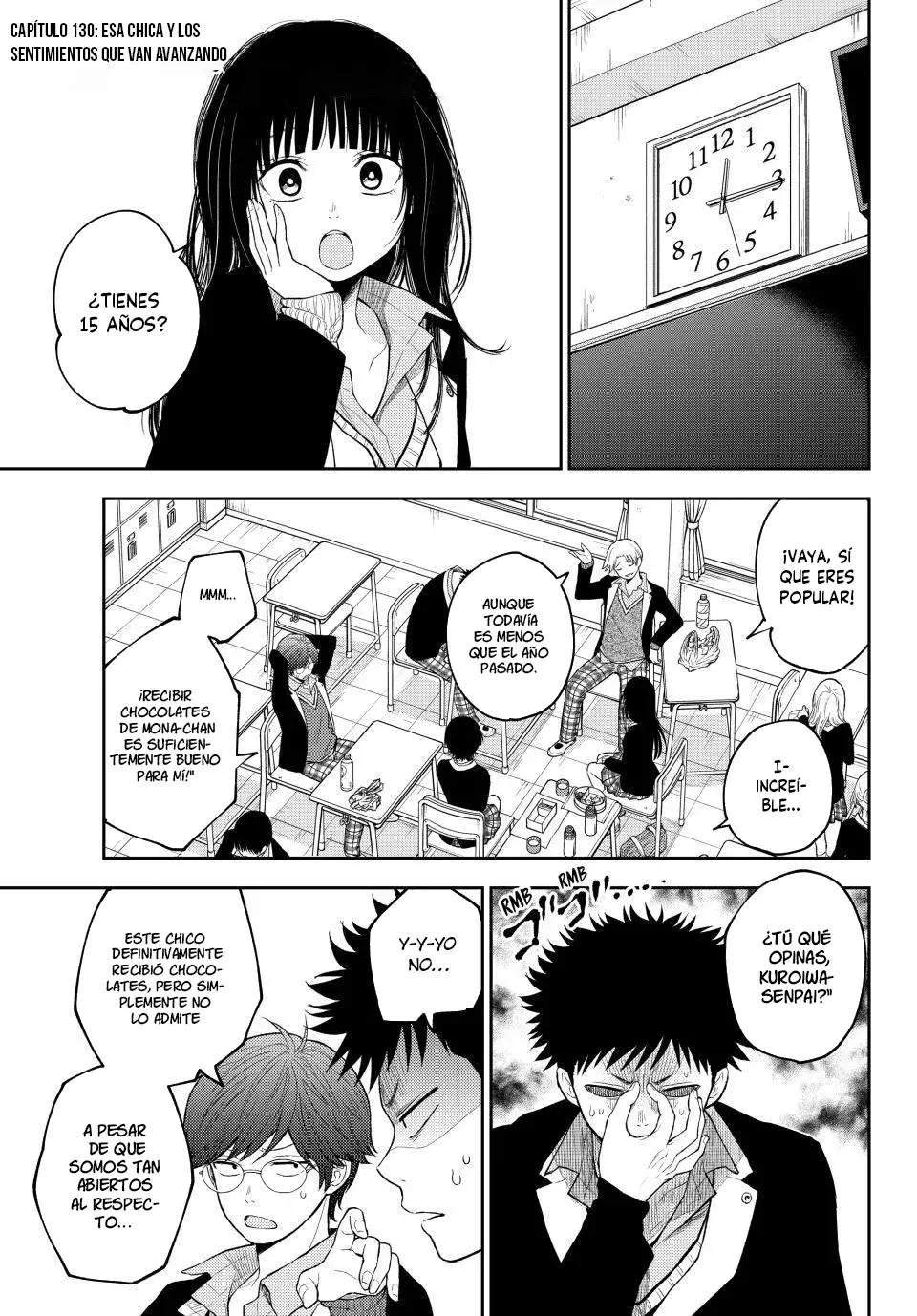 Kuroiwa Medaka Ni Watashi No Kawaii Ga Tsuujinai Capitulo 130: Esa chica y los sentimientos que van avanzando. página 2