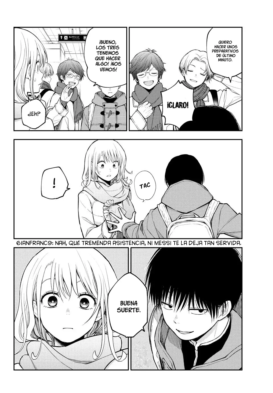 Kuroiwa Medaka Ni Watashi No Kawaii Ga Tsuujinai Capitulo 133: Ese tipo y confesarse. página 8