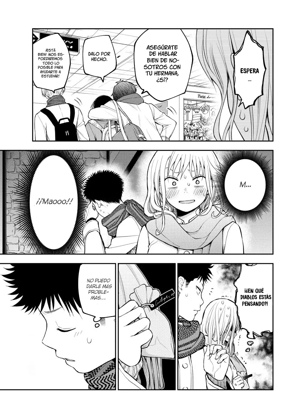 Kuroiwa Medaka Ni Watashi No Kawaii Ga Tsuujinai Capitulo 133: Ese tipo y confesarse. página 9