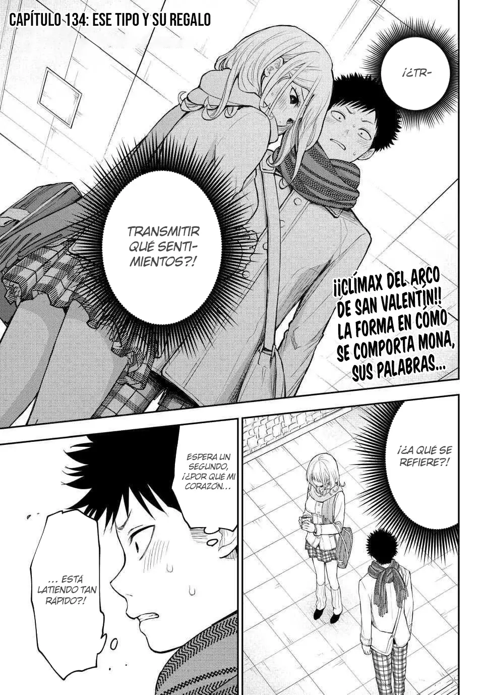 Kuroiwa Medaka Ni Watashi No Kawaii Ga Tsuujinai Capitulo 134: Ese tipo y su regalo. página 2