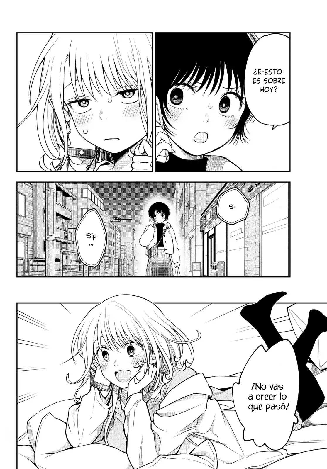 Kuroiwa Medaka Ni Watashi No Kawaii Ga Tsuujinai Capitulo 136: Ese tipo y esa noche. página 8