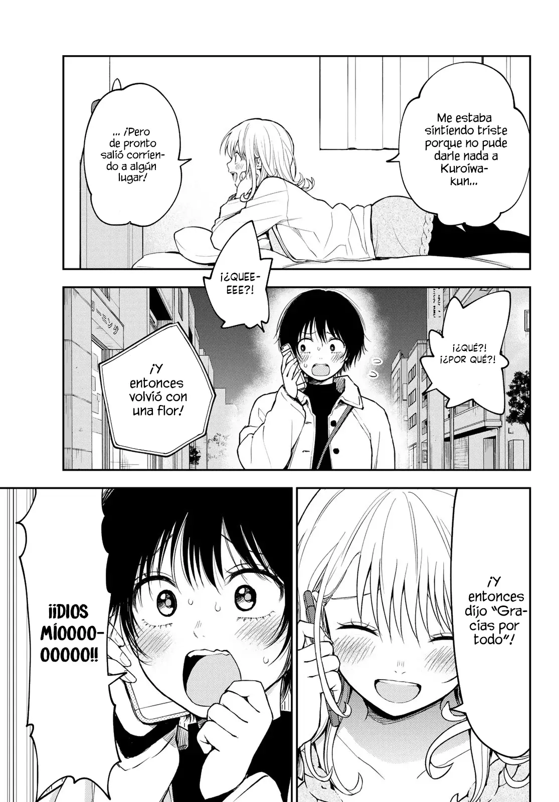 Kuroiwa Medaka Ni Watashi No Kawaii Ga Tsuujinai Capitulo 136: Ese tipo y esa noche. página 9