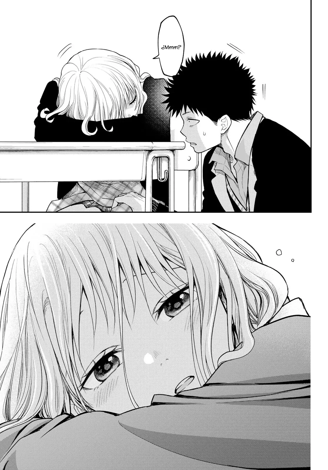 Kuroiwa Medaka Ni Watashi No Kawaii Ga Tsuujinai Capitulo 137: Ese tipo y la manta. página 14