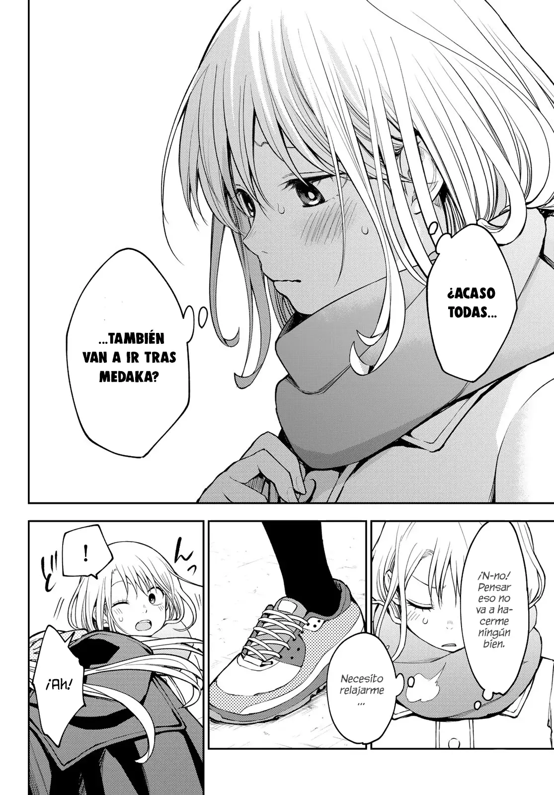 Kuroiwa Medaka Ni Watashi No Kawaii Ga Tsuujinai Capitulo 138: Ese tipo y sus preocupaciones. página 13