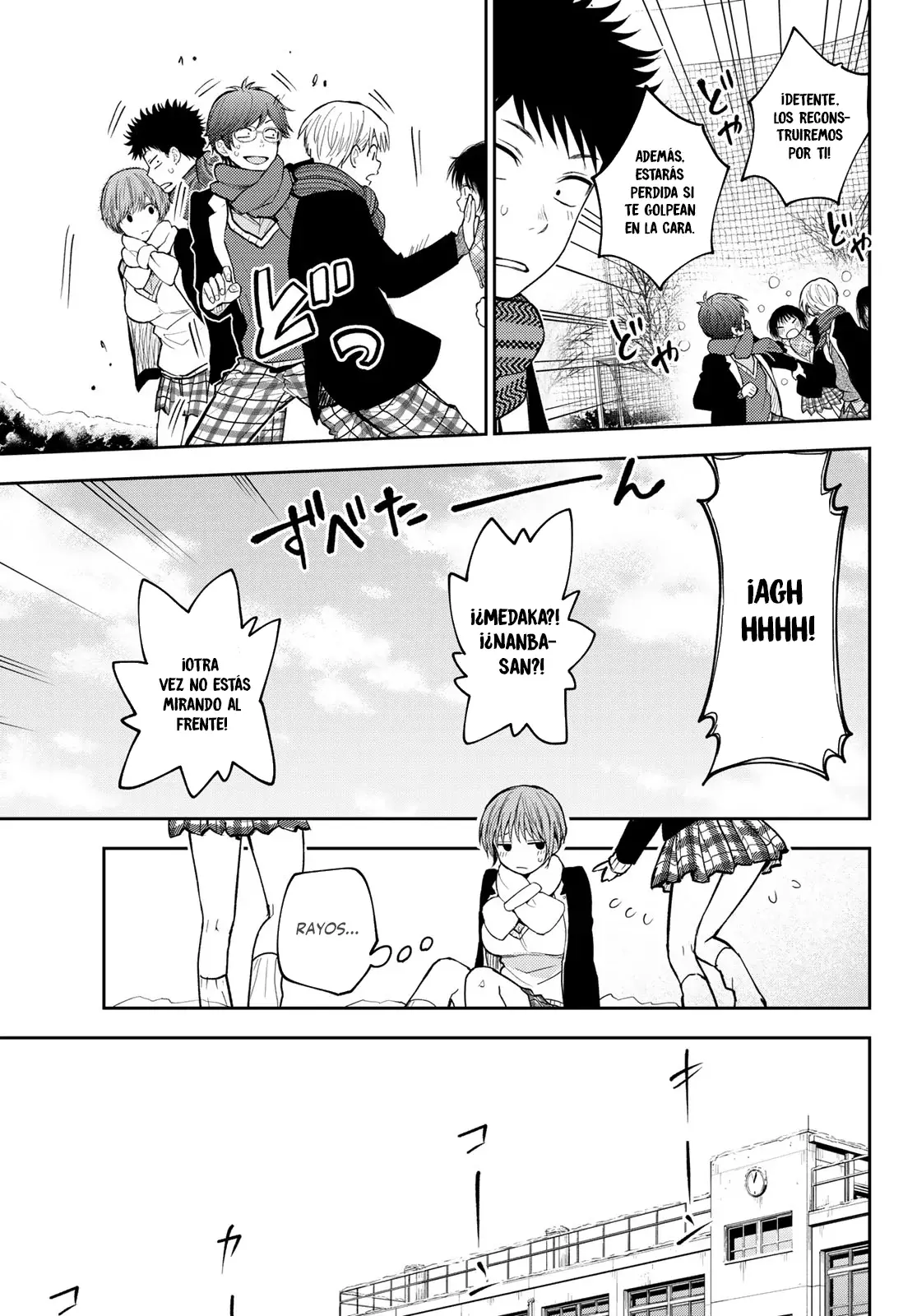 Kuroiwa Medaka Ni Watashi No Kawaii Ga Tsuujinai Capitulo 139: Ese tipo y la nieve. página 12