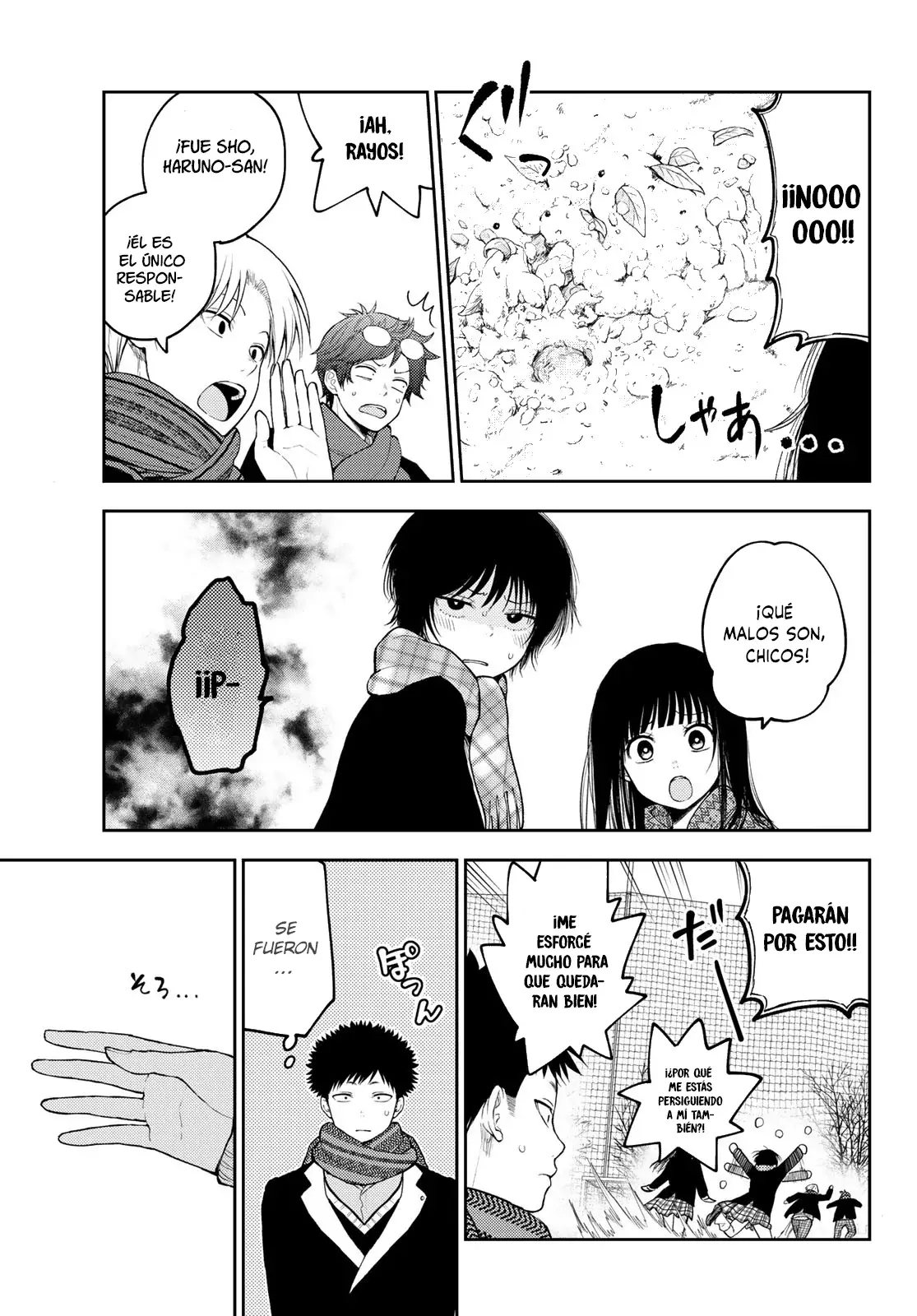 Kuroiwa Medaka Ni Watashi No Kawaii Ga Tsuujinai Capitulo 139: Ese tipo y la nieve. página 6