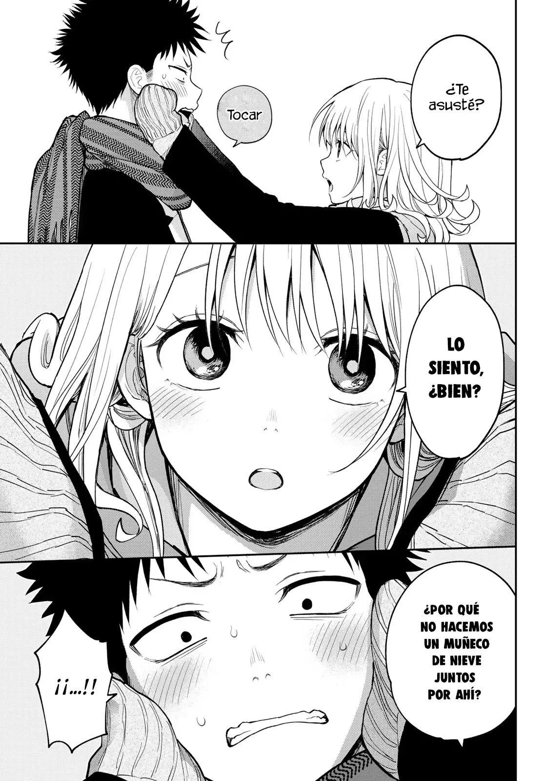 Kuroiwa Medaka Ni Watashi No Kawaii Ga Tsuujinai Capitulo 139: Ese tipo y la nieve. página 8