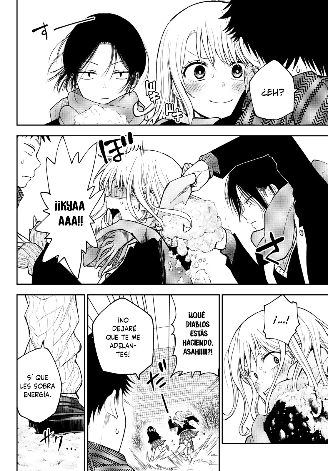 Kuroiwa Medaka Ni Watashi No Kawaii Ga Tsuujinai Capitulo 139: Ese tipo y la nieve. página 9