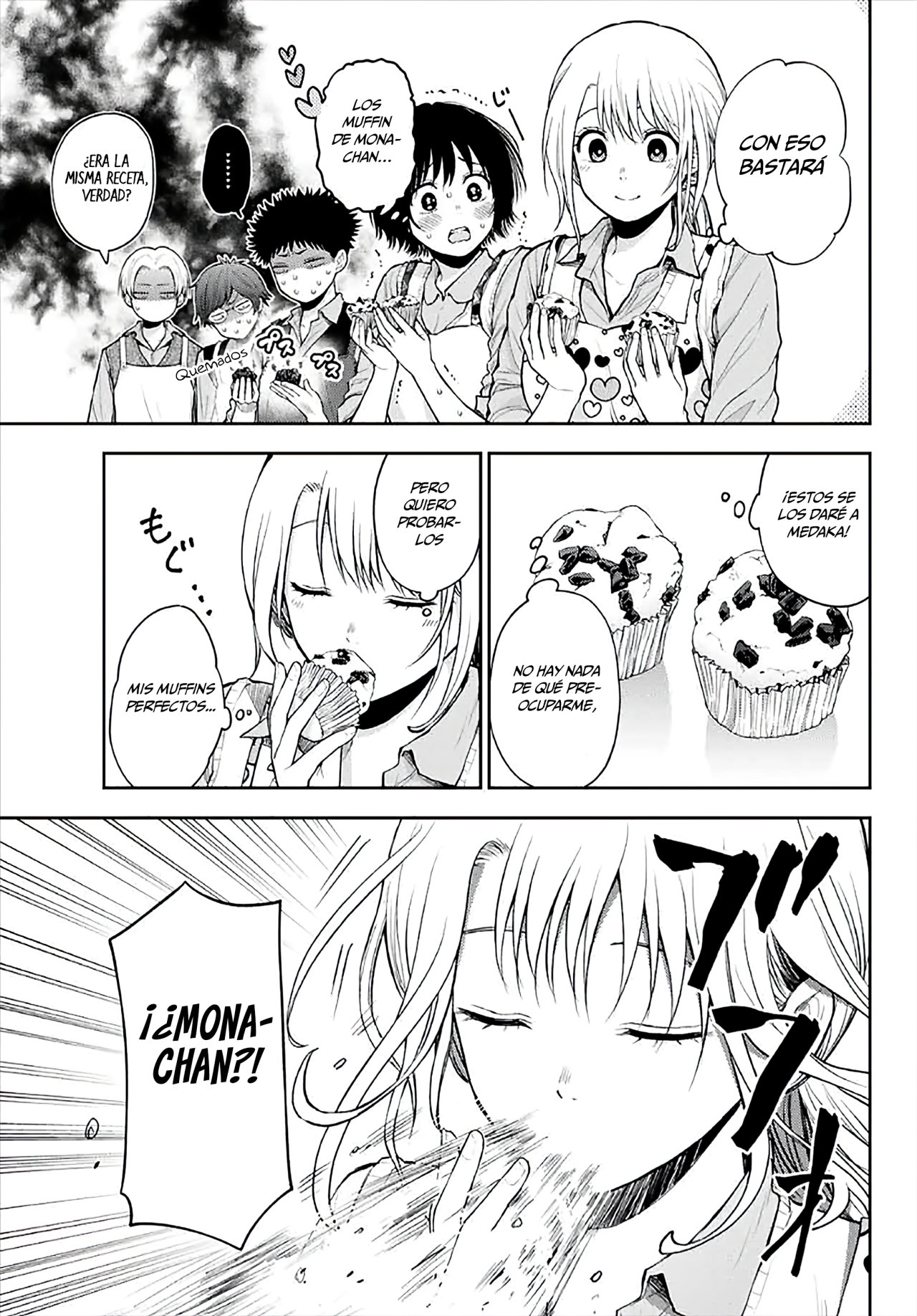 Kuroiwa Medaka Ni Watashi No Kawaii Ga Tsuujinai Capitulo 14: dándole una mano a ese tipo página 6