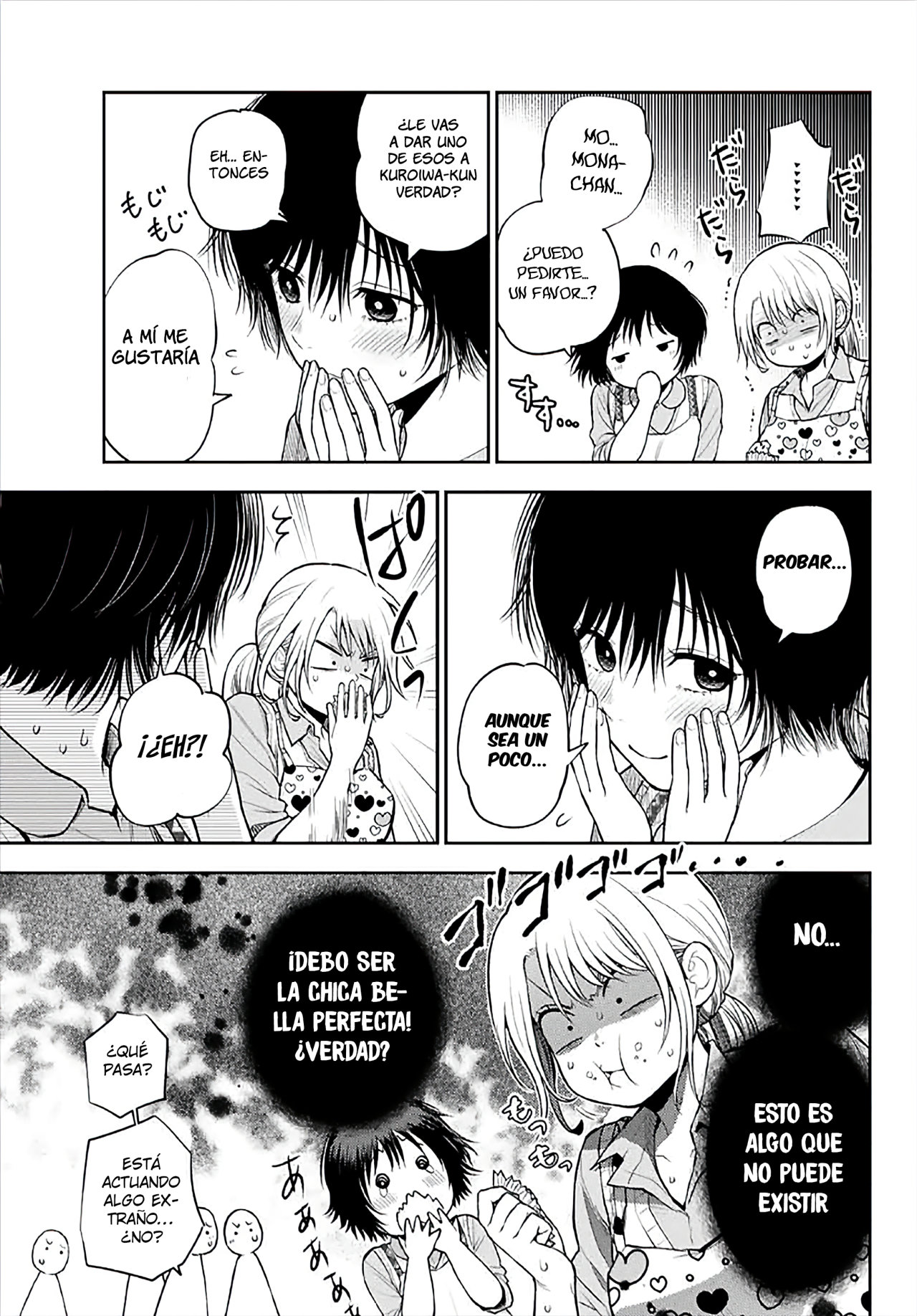 Kuroiwa Medaka Ni Watashi No Kawaii Ga Tsuujinai Capitulo 14: dándole una mano a ese tipo página 8