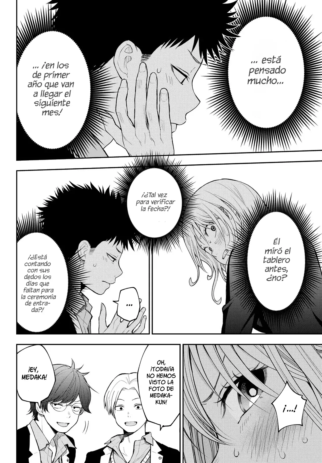 Kuroiwa Medaka Ni Watashi No Kawaii Ga Tsuujinai Capitulo 140: Ese tipo y felicitaciones. página 11