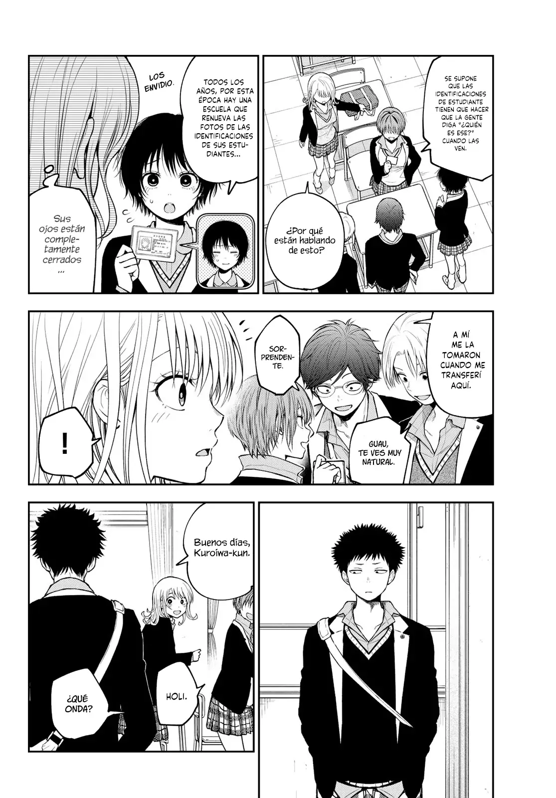 Kuroiwa Medaka Ni Watashi No Kawaii Ga Tsuujinai Capitulo 140: Ese tipo y felicitaciones. página 5