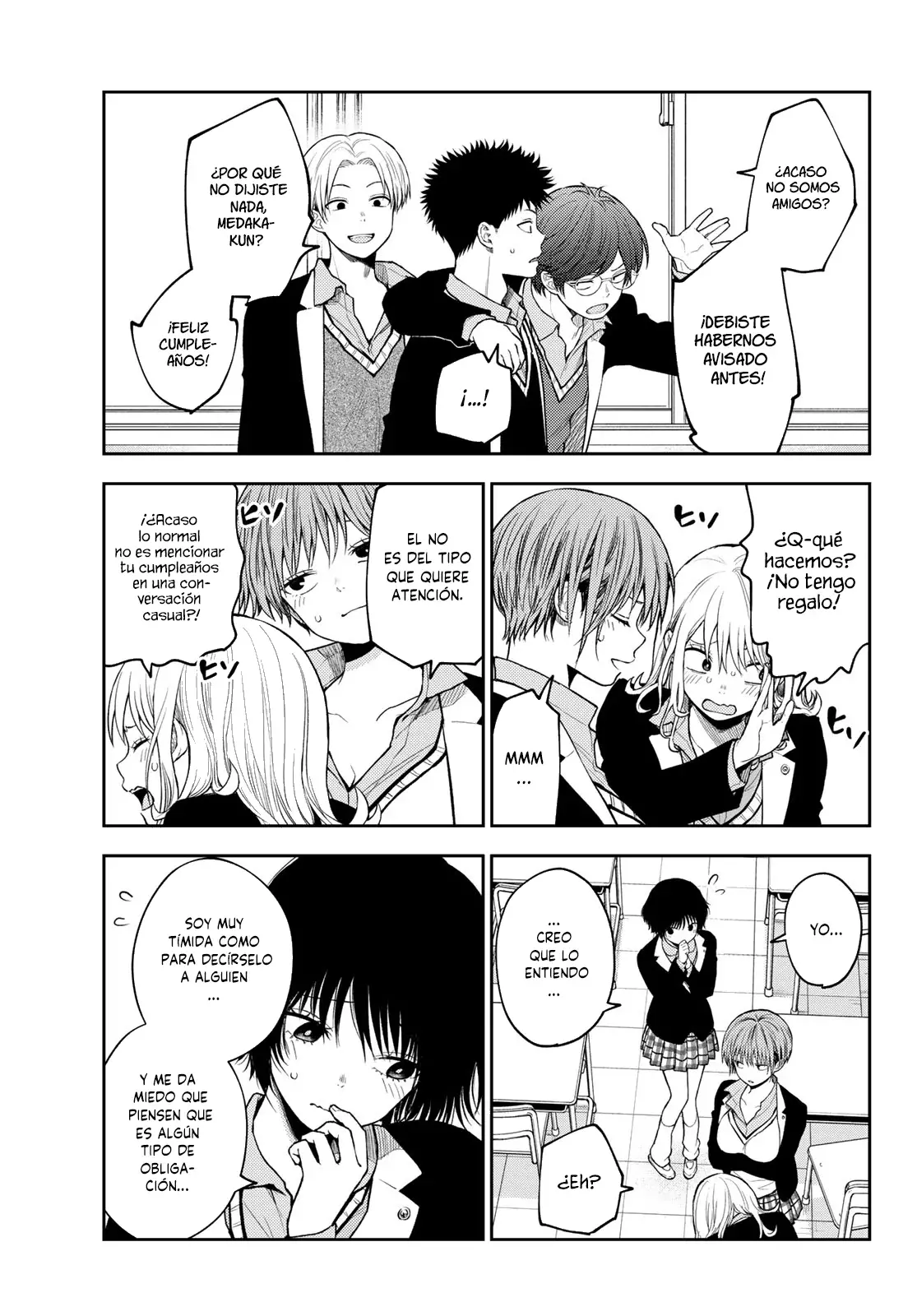 Kuroiwa Medaka Ni Watashi No Kawaii Ga Tsuujinai Capitulo 141: El cumpleaños de ese tipo. página 5