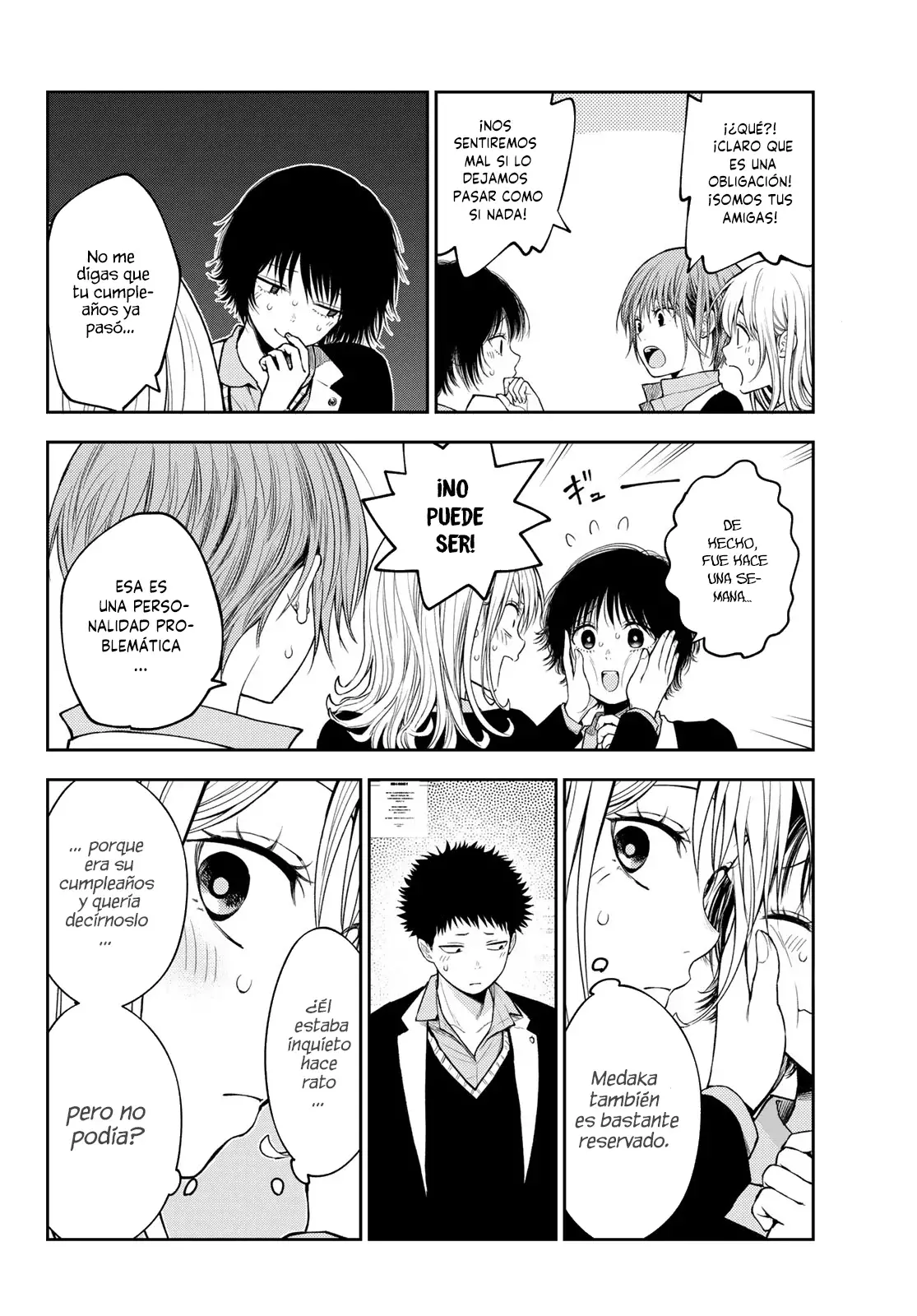 Kuroiwa Medaka Ni Watashi No Kawaii Ga Tsuujinai Capitulo 141: El cumpleaños de ese tipo. página 6